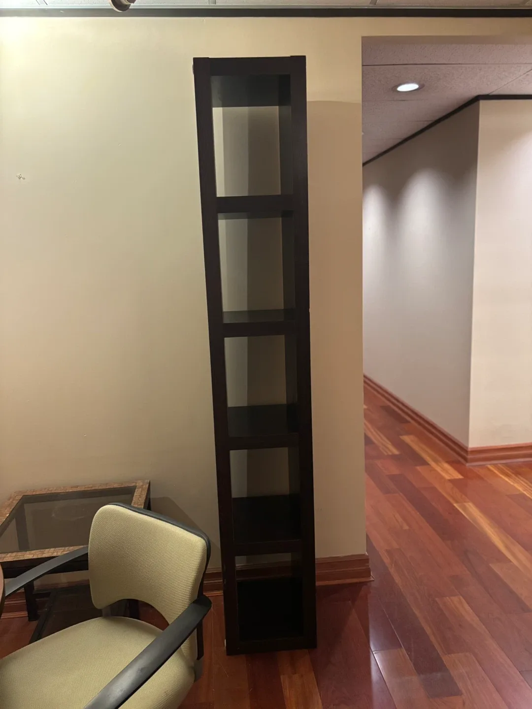Dark Brown Wooden Bookshelf thumbnail