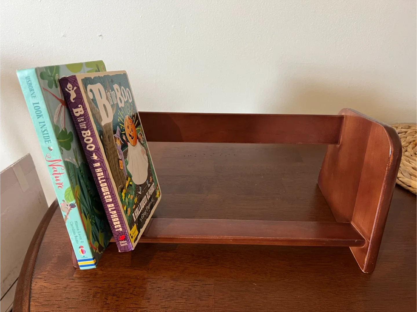 Wooden Book Shelf for Dresser or Desk 🥕 thumbnail