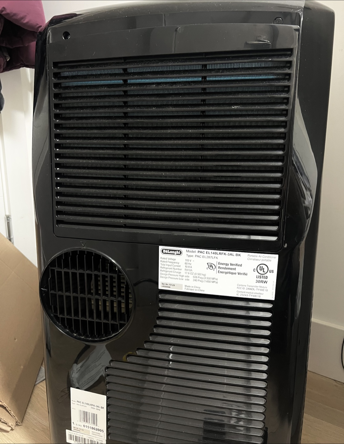 Delonghi portable air conditioner - photo 4