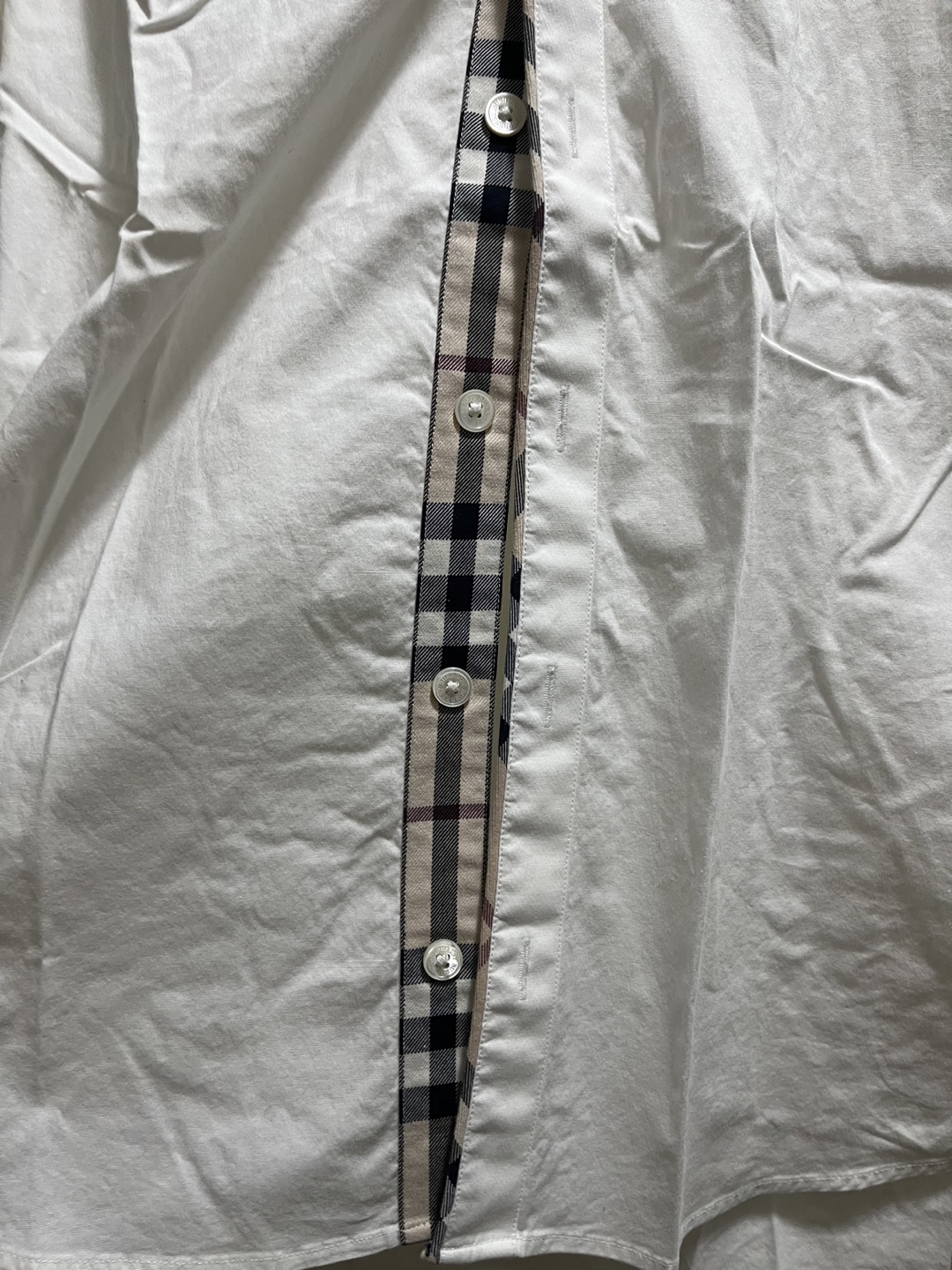 Burberry White Casual Button Down Shirt sz S - photo 5