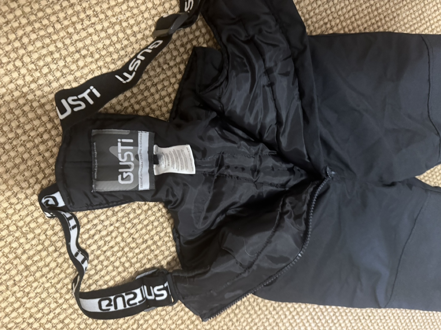 Gusti Black Snow Pants size 4T - photo 3