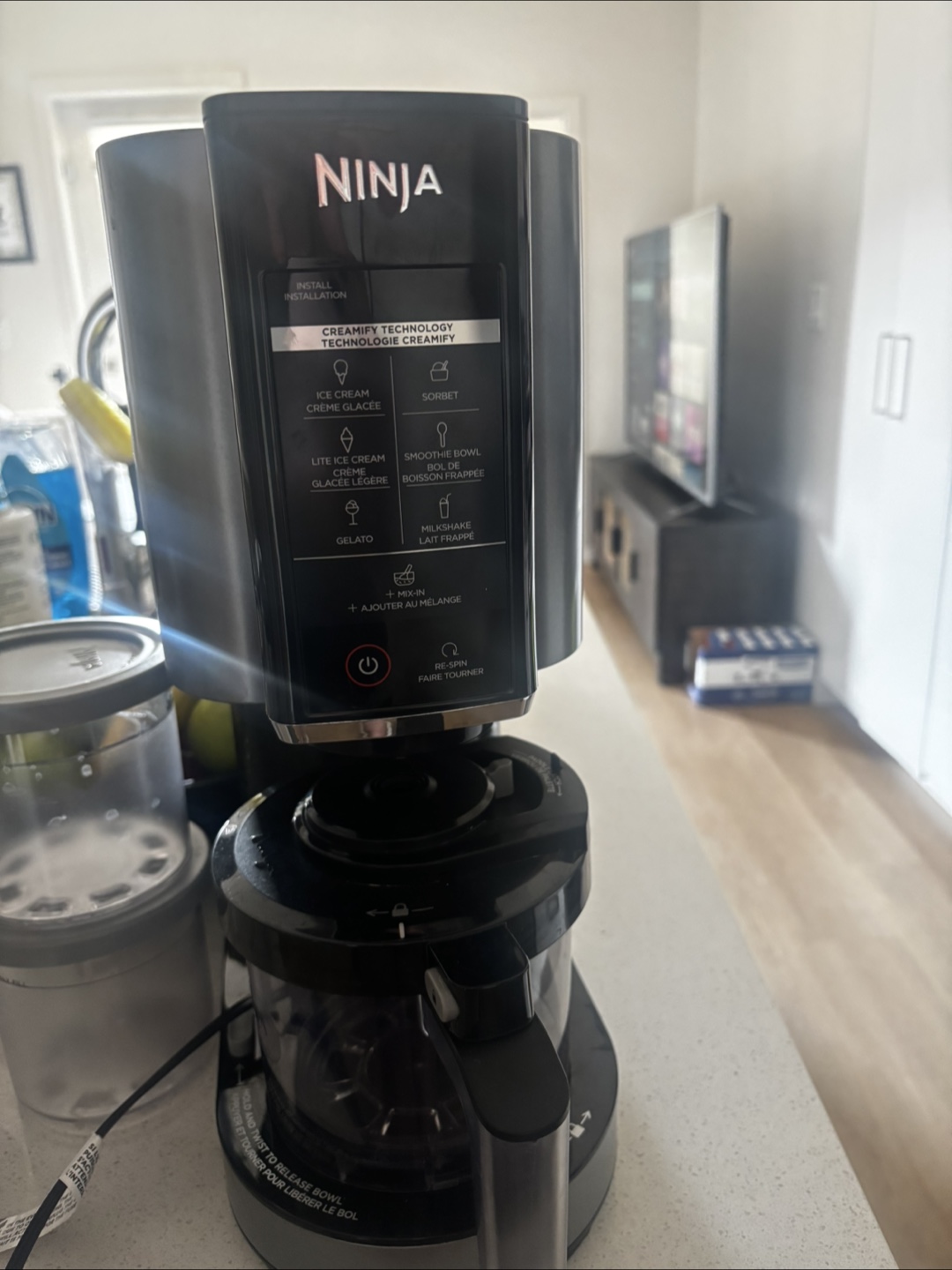 Ninja CREAMi Ice Cream Maker + 6 Pints - photo 2
