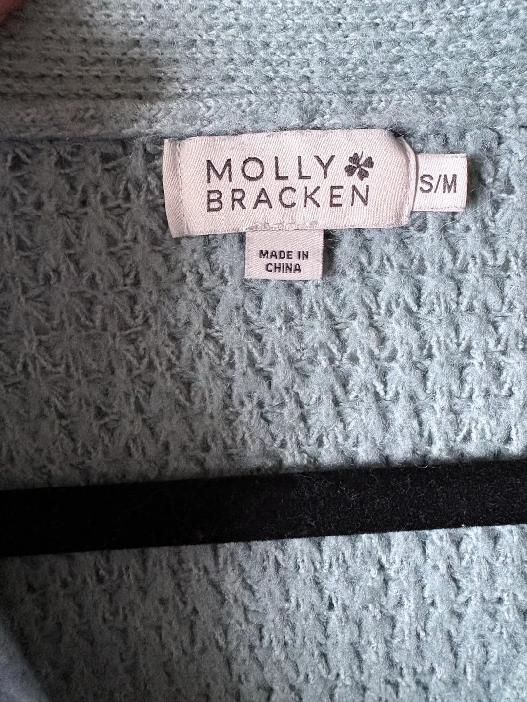 Molly Bracken Knit Cardigan - Teal Sz S/M image indicator(4)