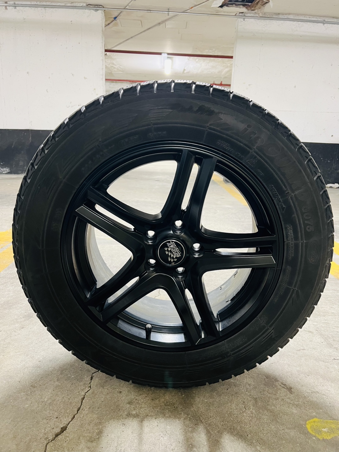 Yokohama Winter Tires on Rims - Set of 4 - photo 5
