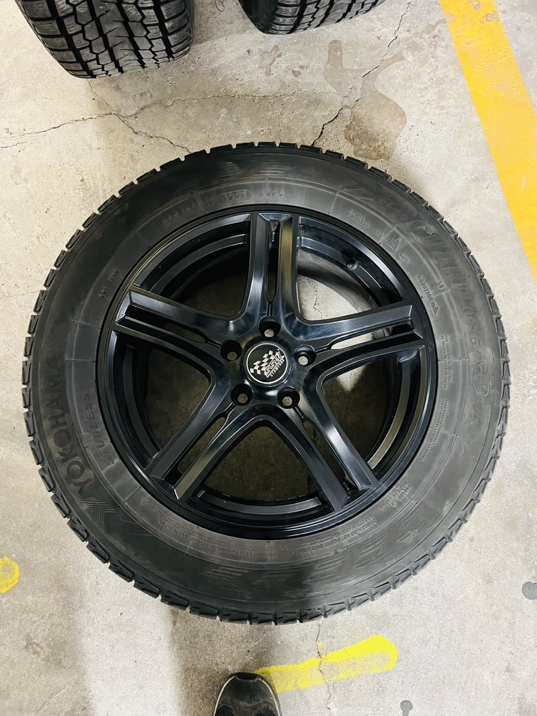 Yokohama Winter Tires on Rims - Set of 4
