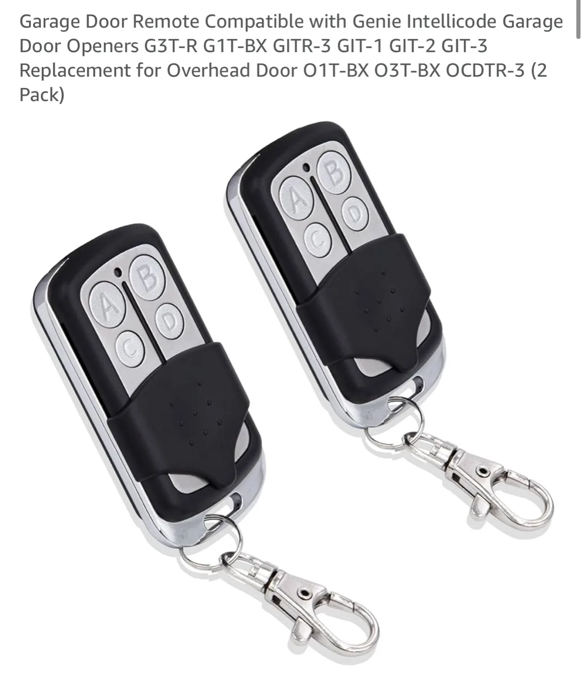 🥕 Garage Door Opener Remote thumbnail