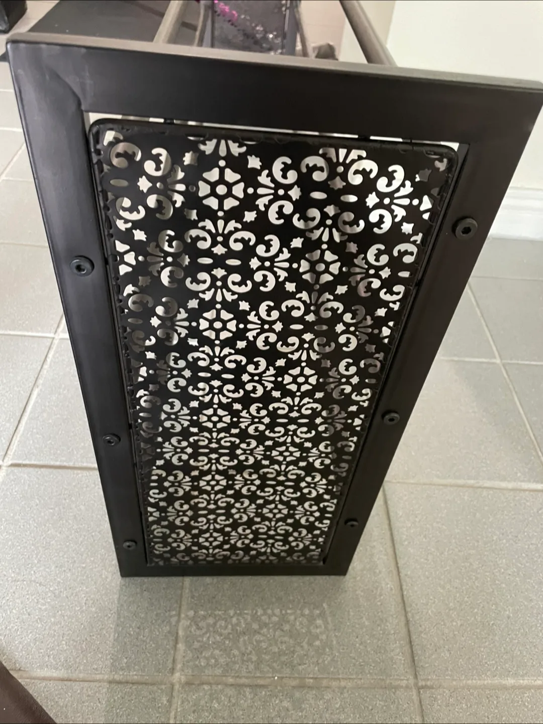 Adjustable Metal Shoe Rack - Black image indicator(5)