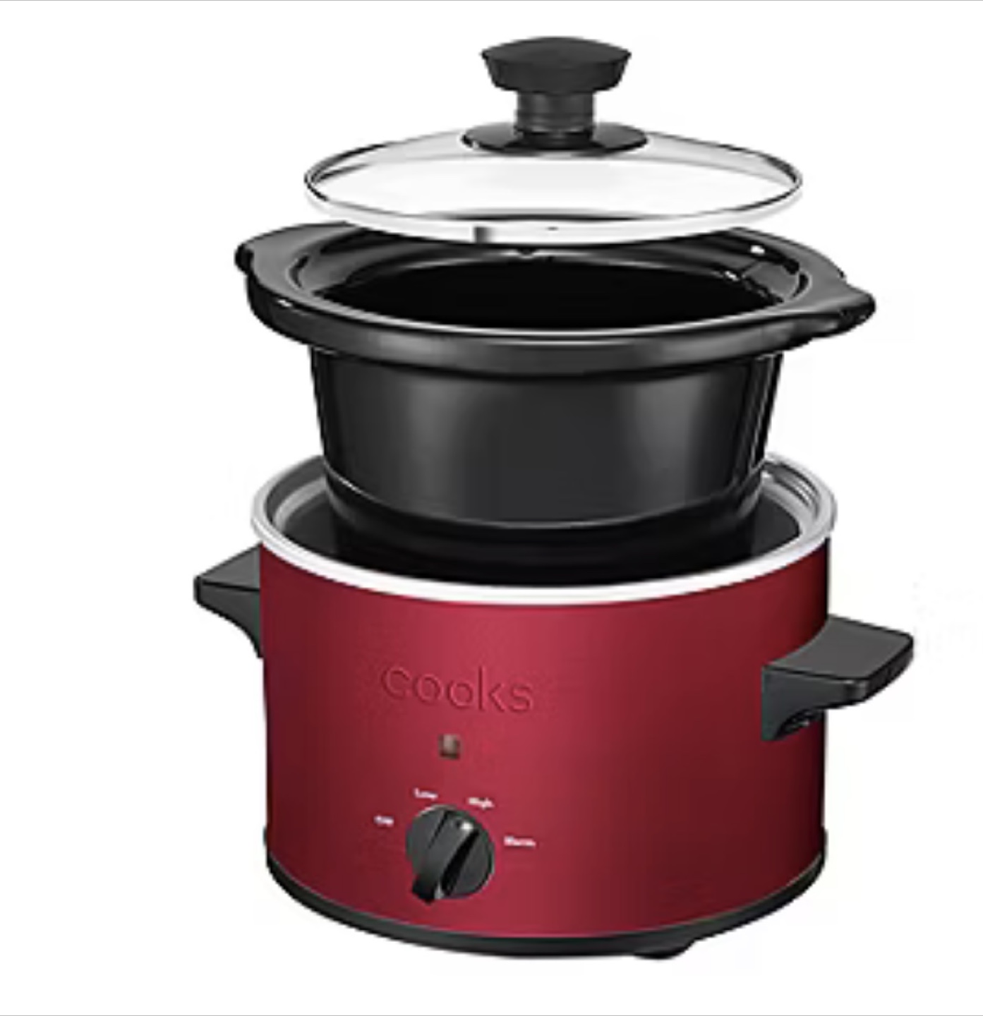 NEW Cooks 1.5 Qt Slow Cooker - Red - photo 4