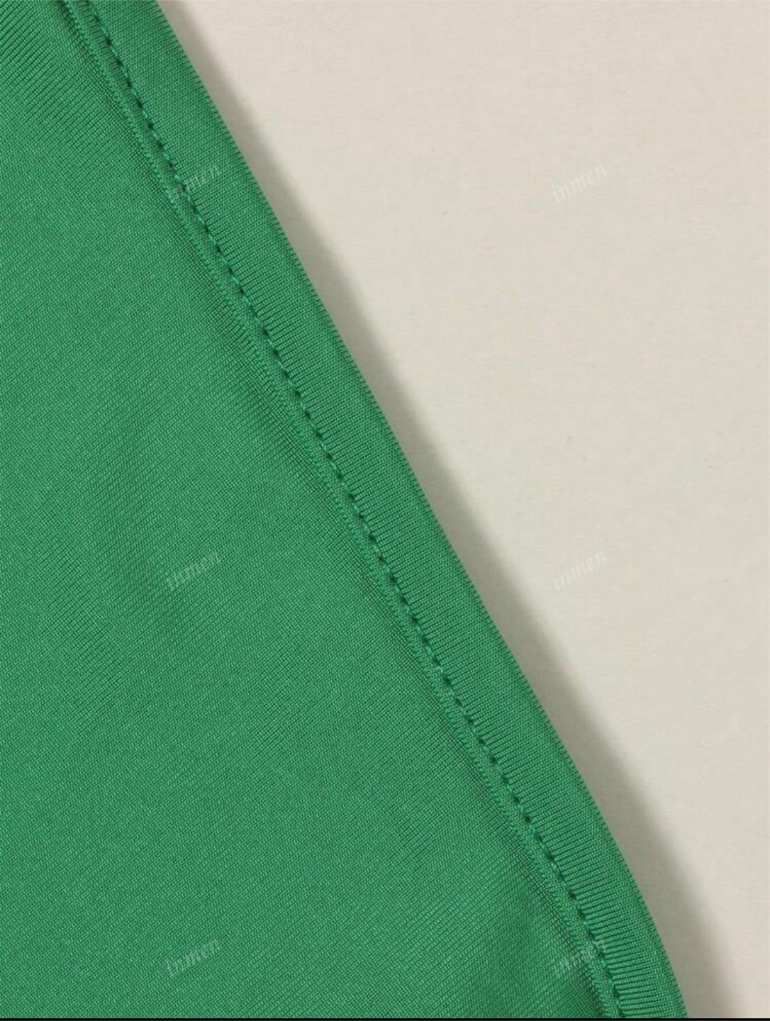 Green One-Shoulder Dress - photo 4