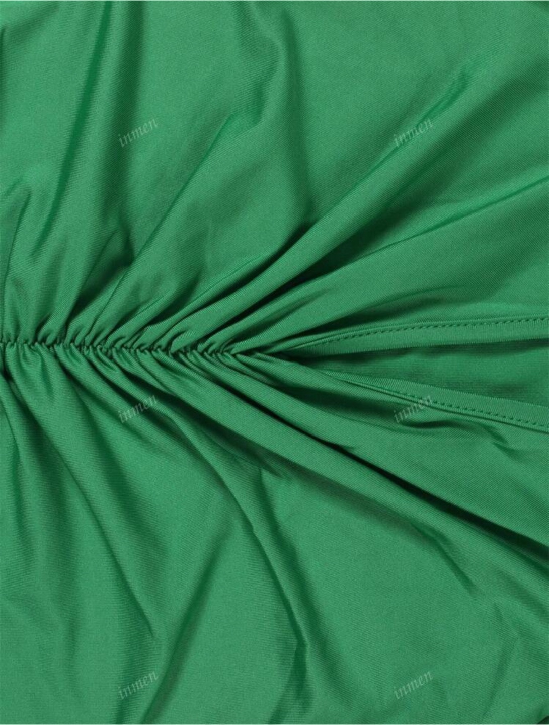 Green One-Shoulder Dress - photo 3