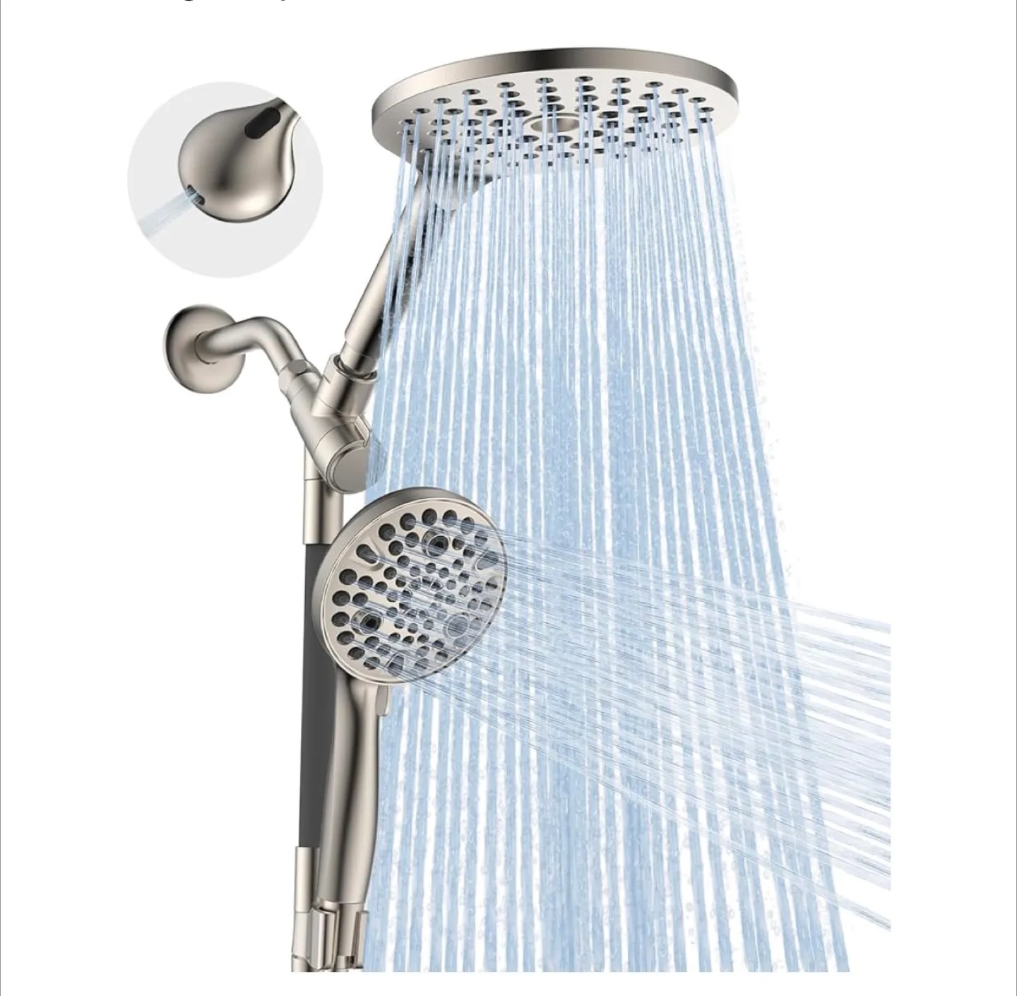 MAKEFIT Dual 2-in-1 Shower Head Combo thumbnail