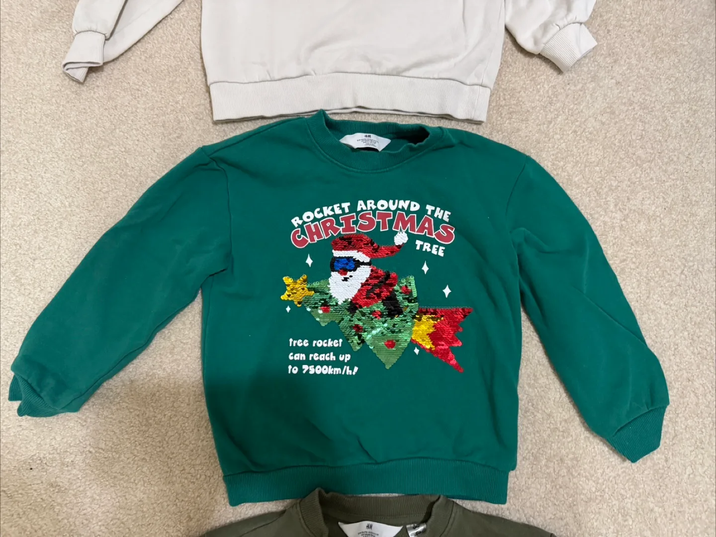 Kids' H&M Dinosaur & Batman Sweaters image indicator(3)