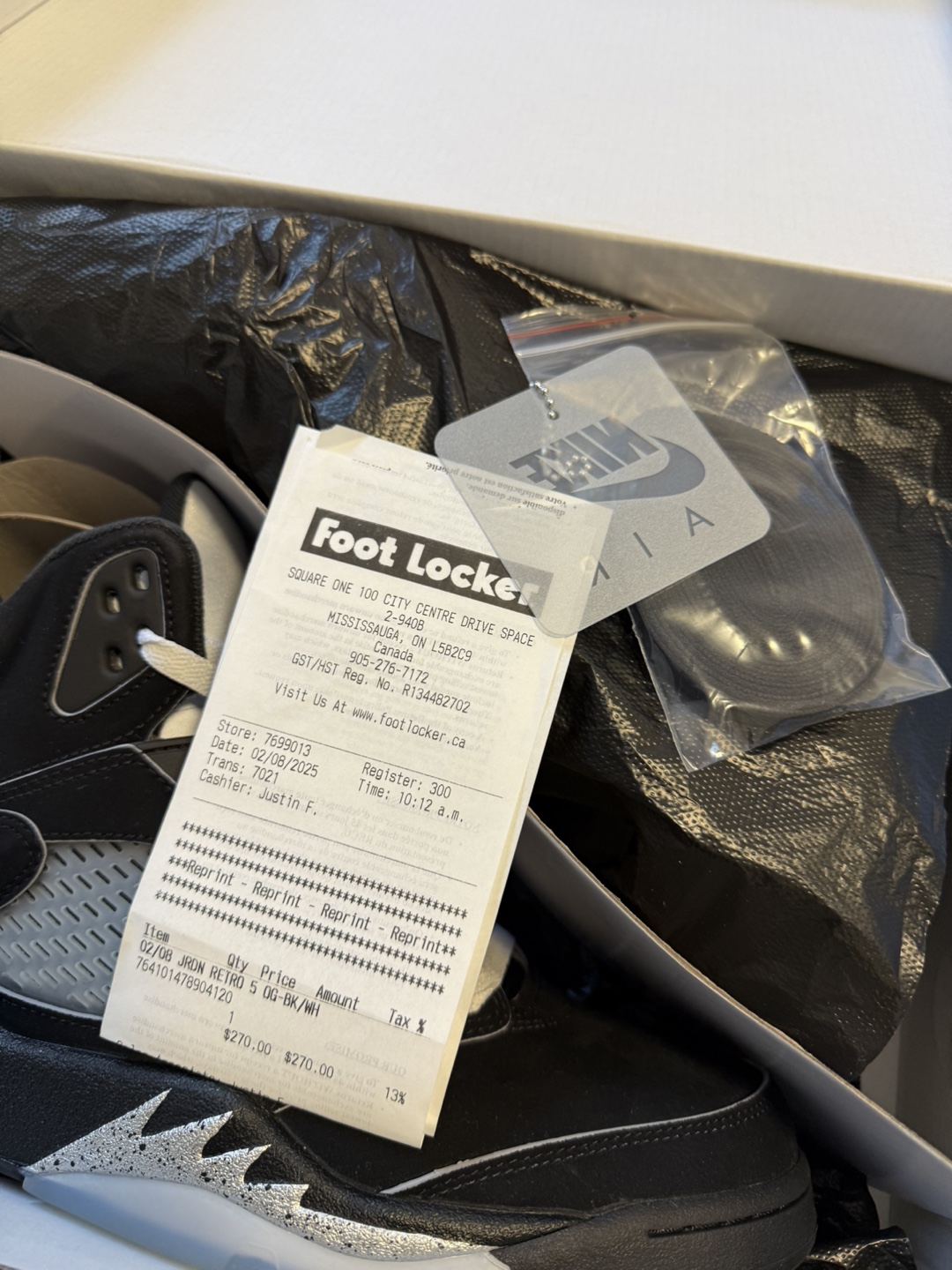 jordan 5 'black metallic' - photo 4