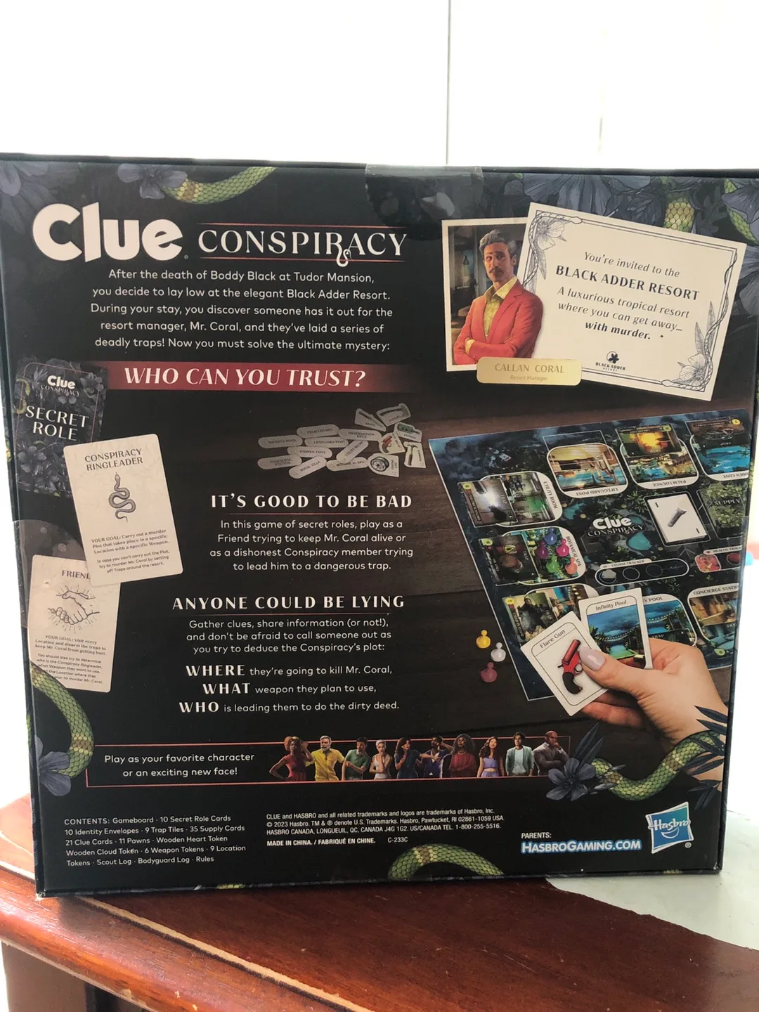 Clue Conspiracy Board Game - Hasbro image indicator(2)
