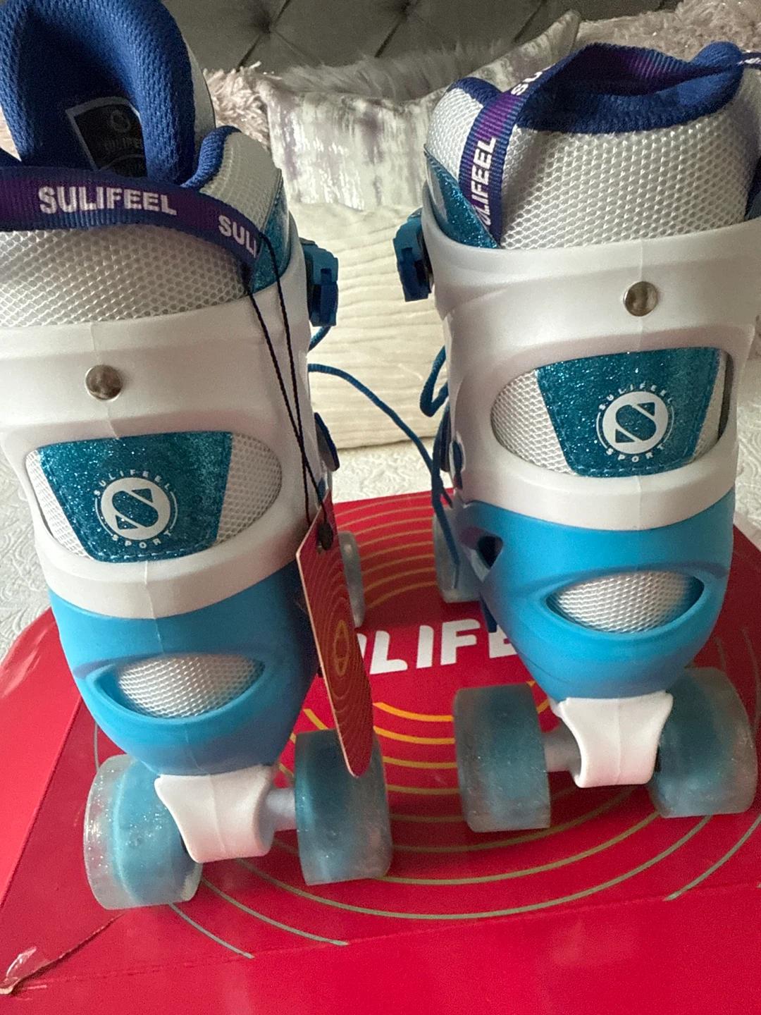 Sulifeel Roller Skates - Blue & Pink - photo 5