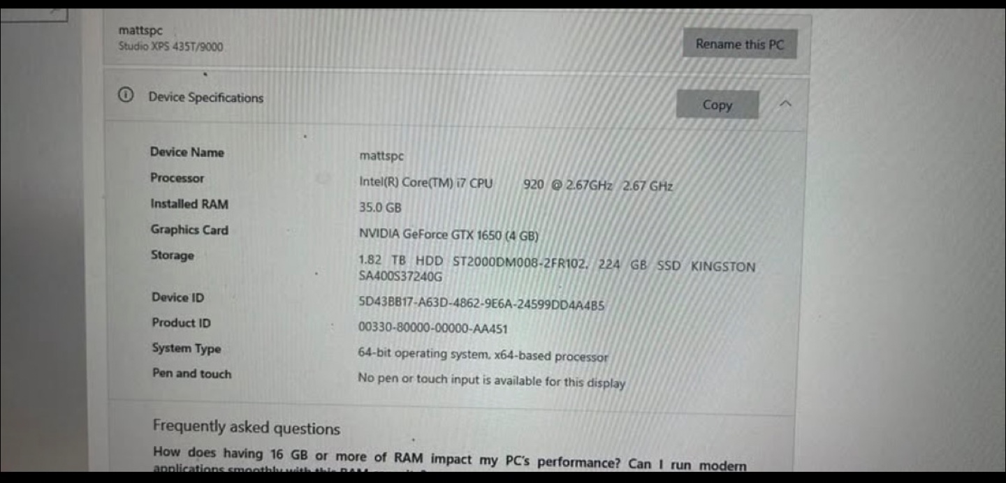 Dell Studio XPS 435T/9000 Desktop PC - photo 3
