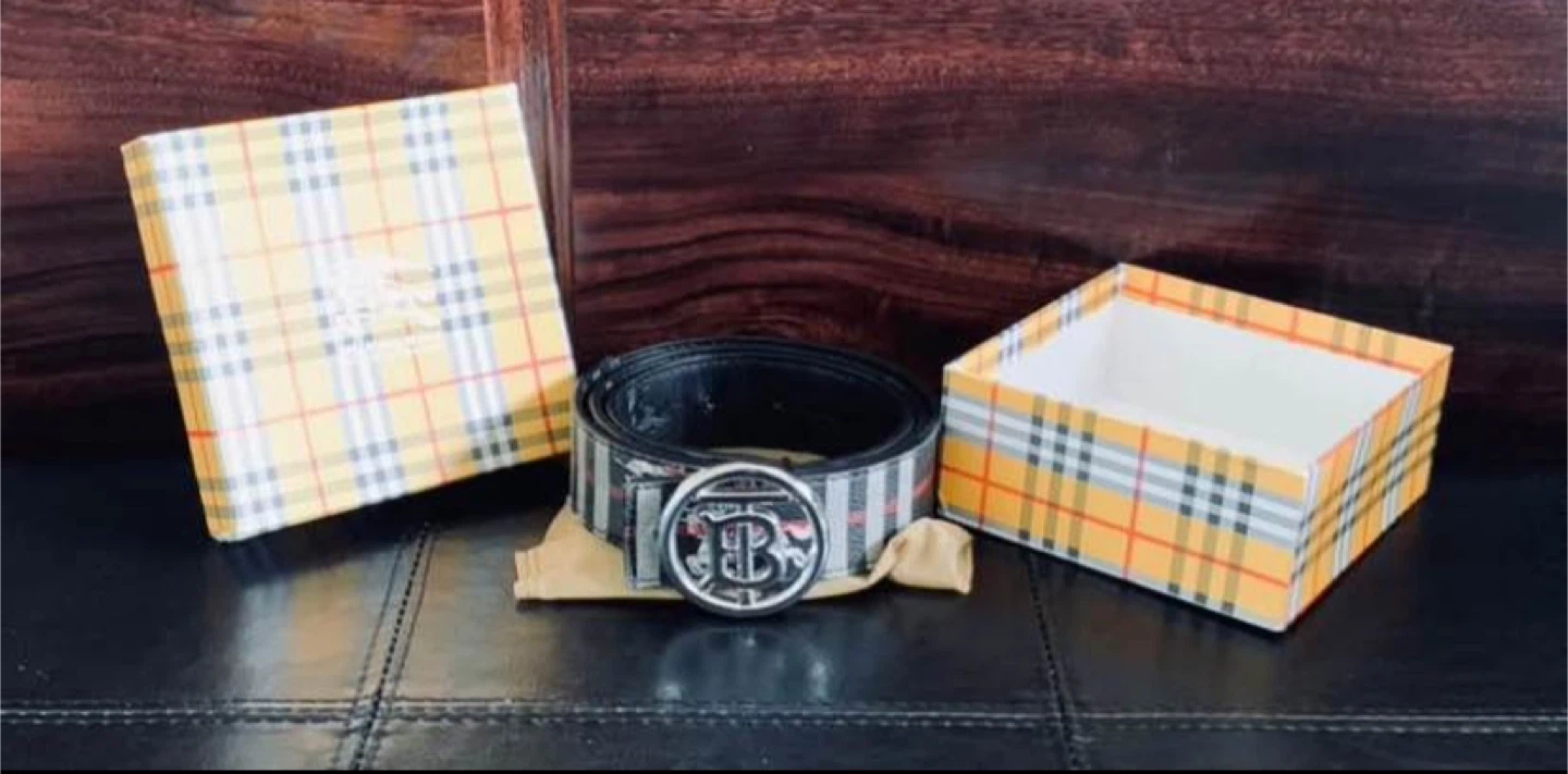Burberry Belt with Box - photo 5