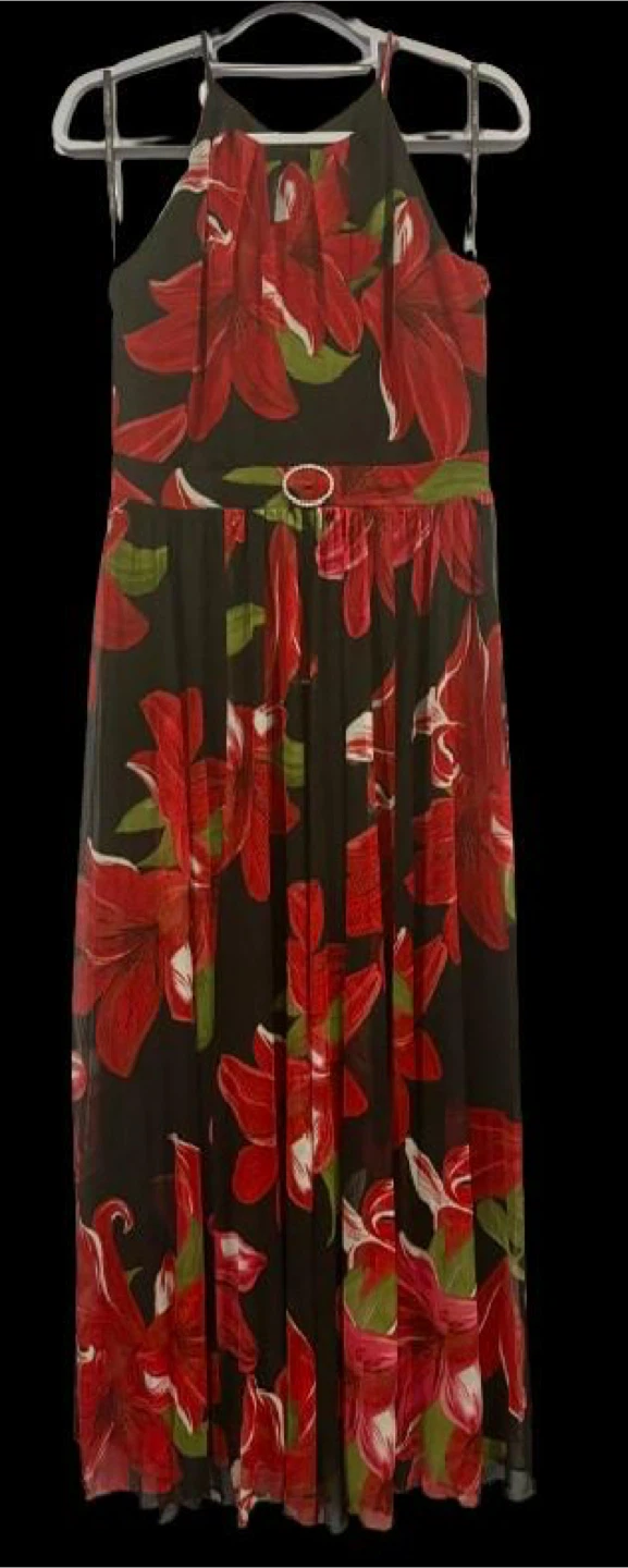 Floral Halter Dress - photo 2