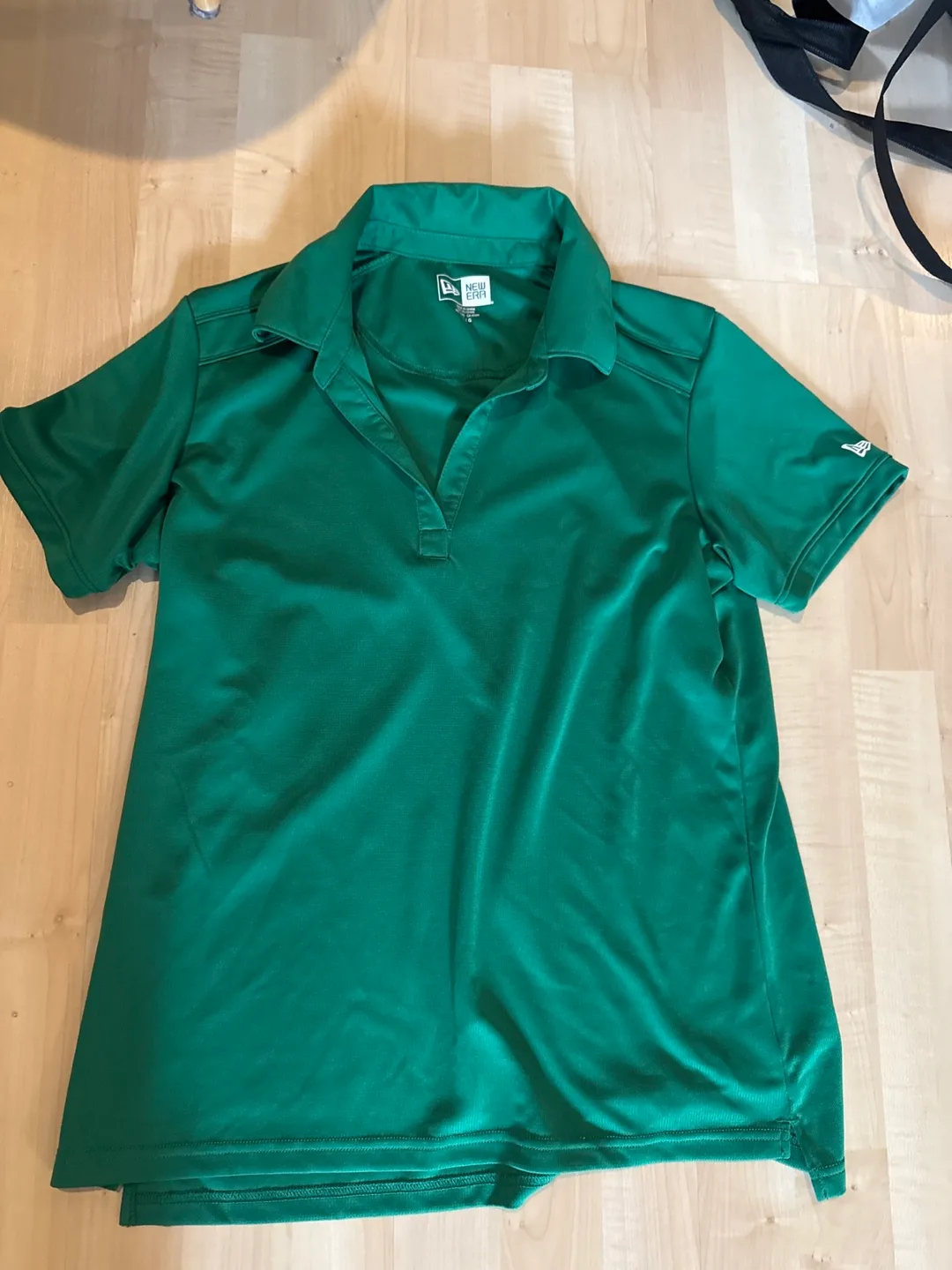 New Era Green Polo Shirt - Size L fitted thumbnail
