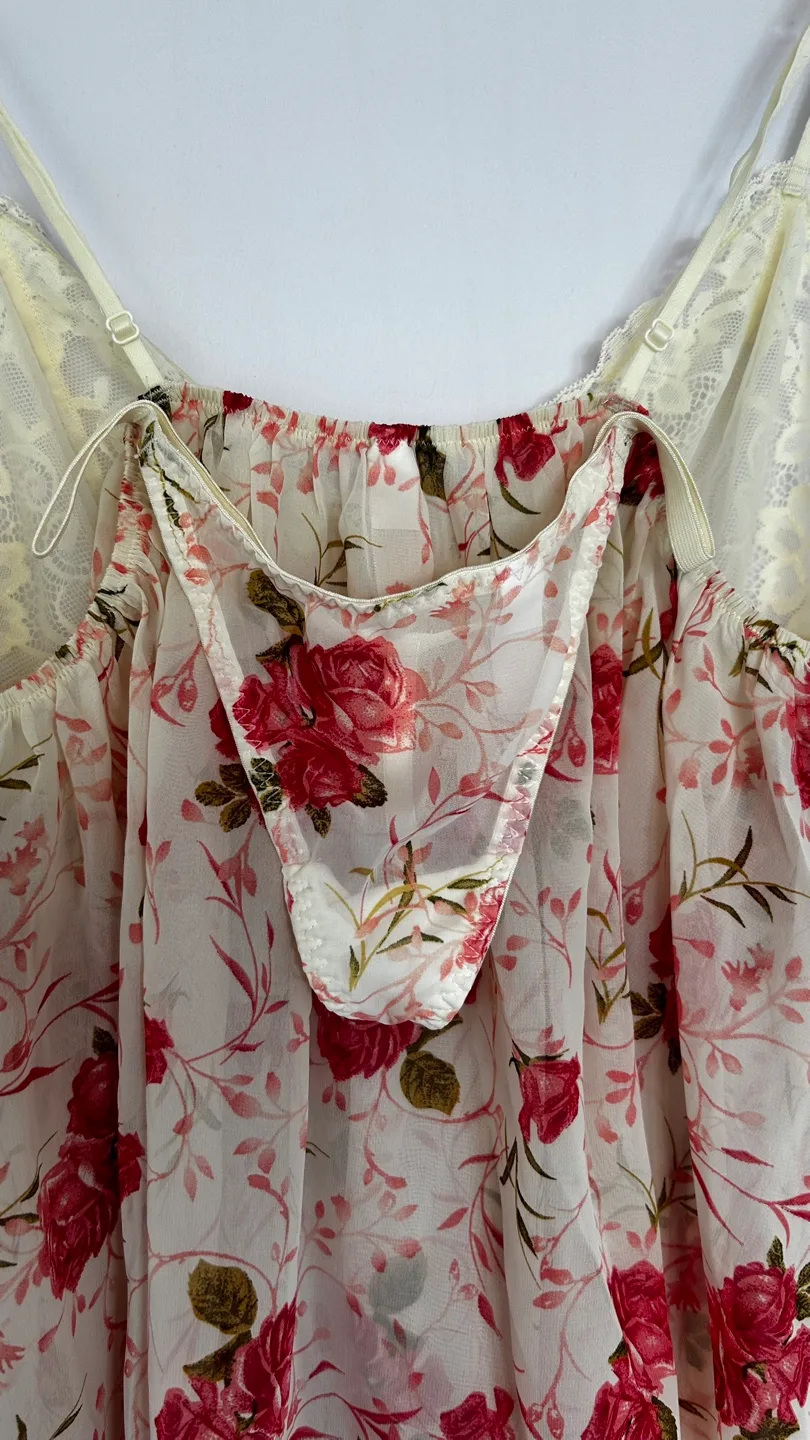 Inner Secrets Floral Babydoll - Size S image indicator(4)