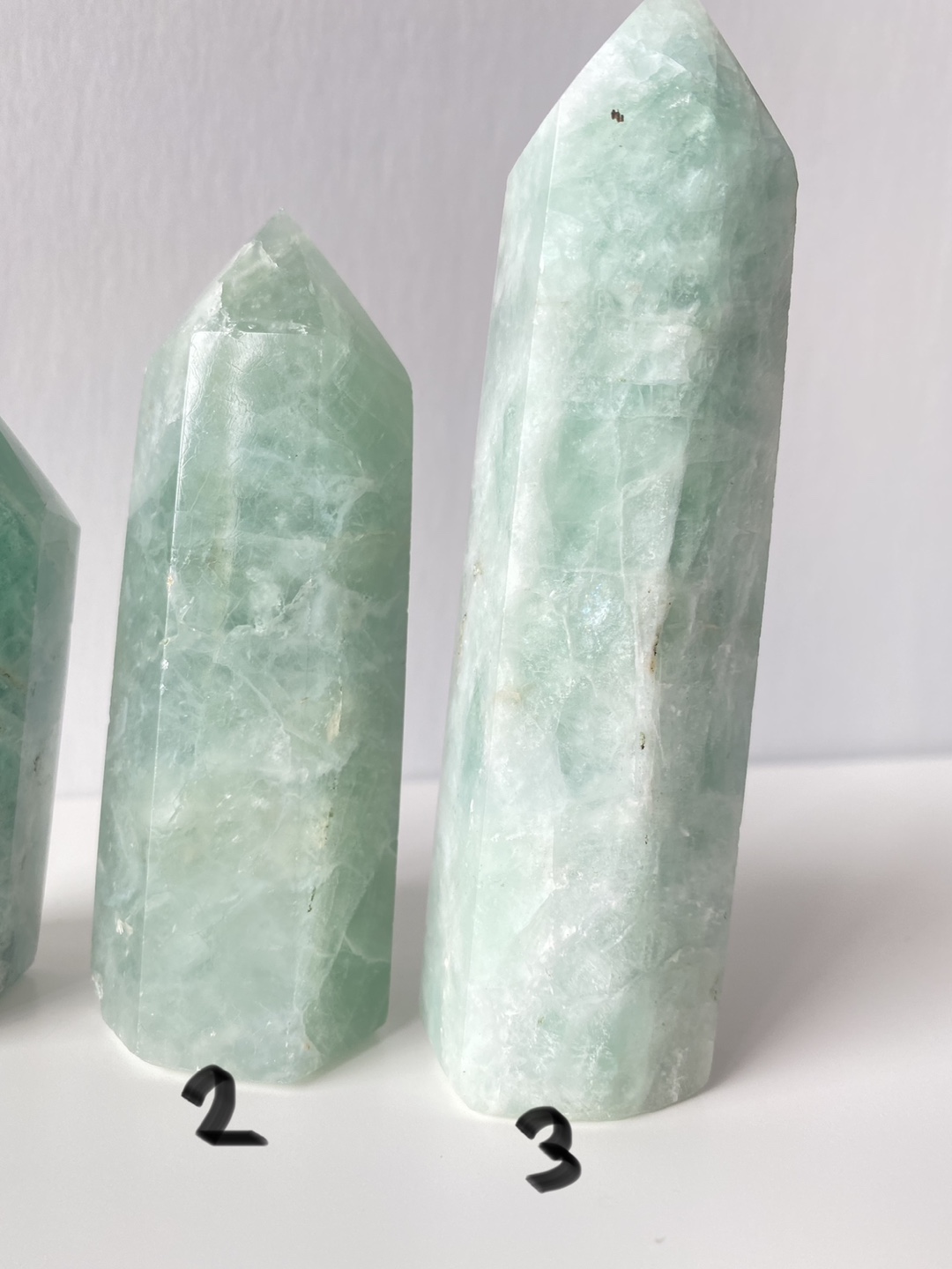 Green fluorite Towers - photo 2