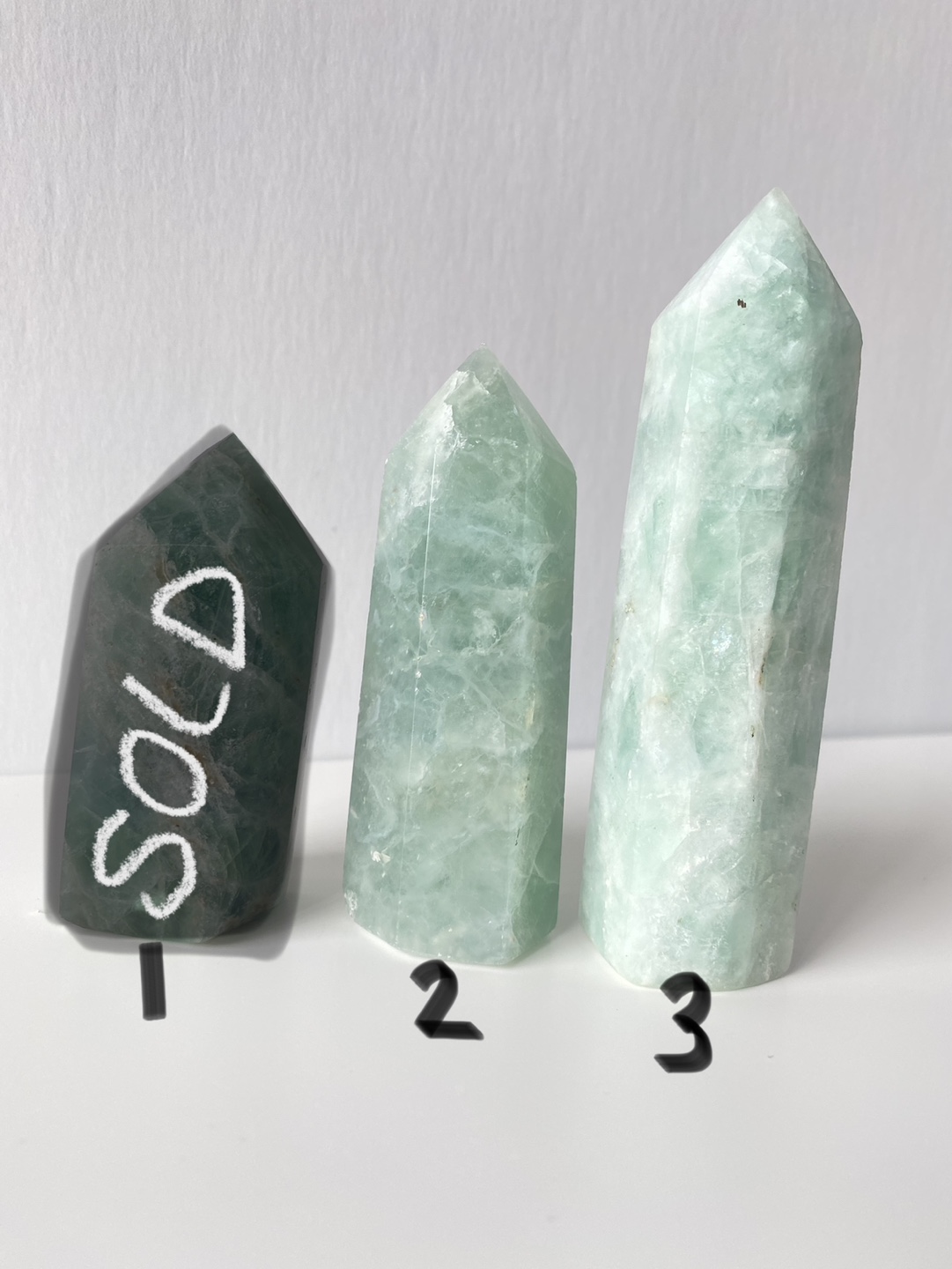 Green fluorite Towers