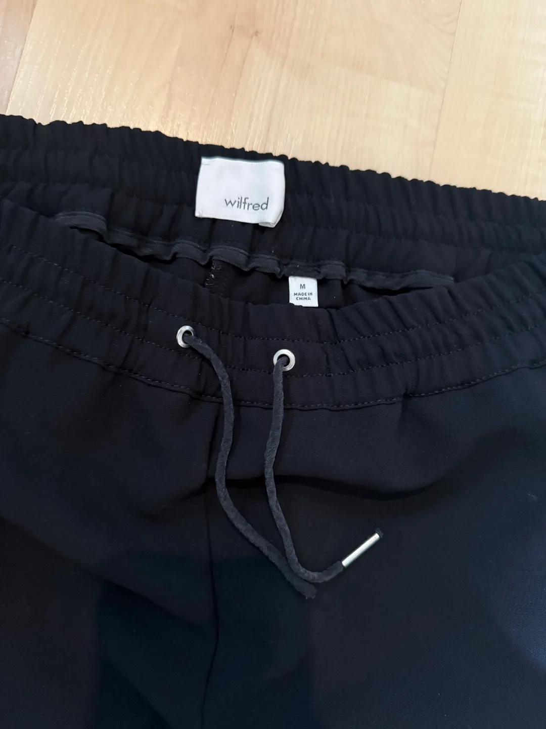Wilfred Black Jogger Pants - Size M image indicator(2)