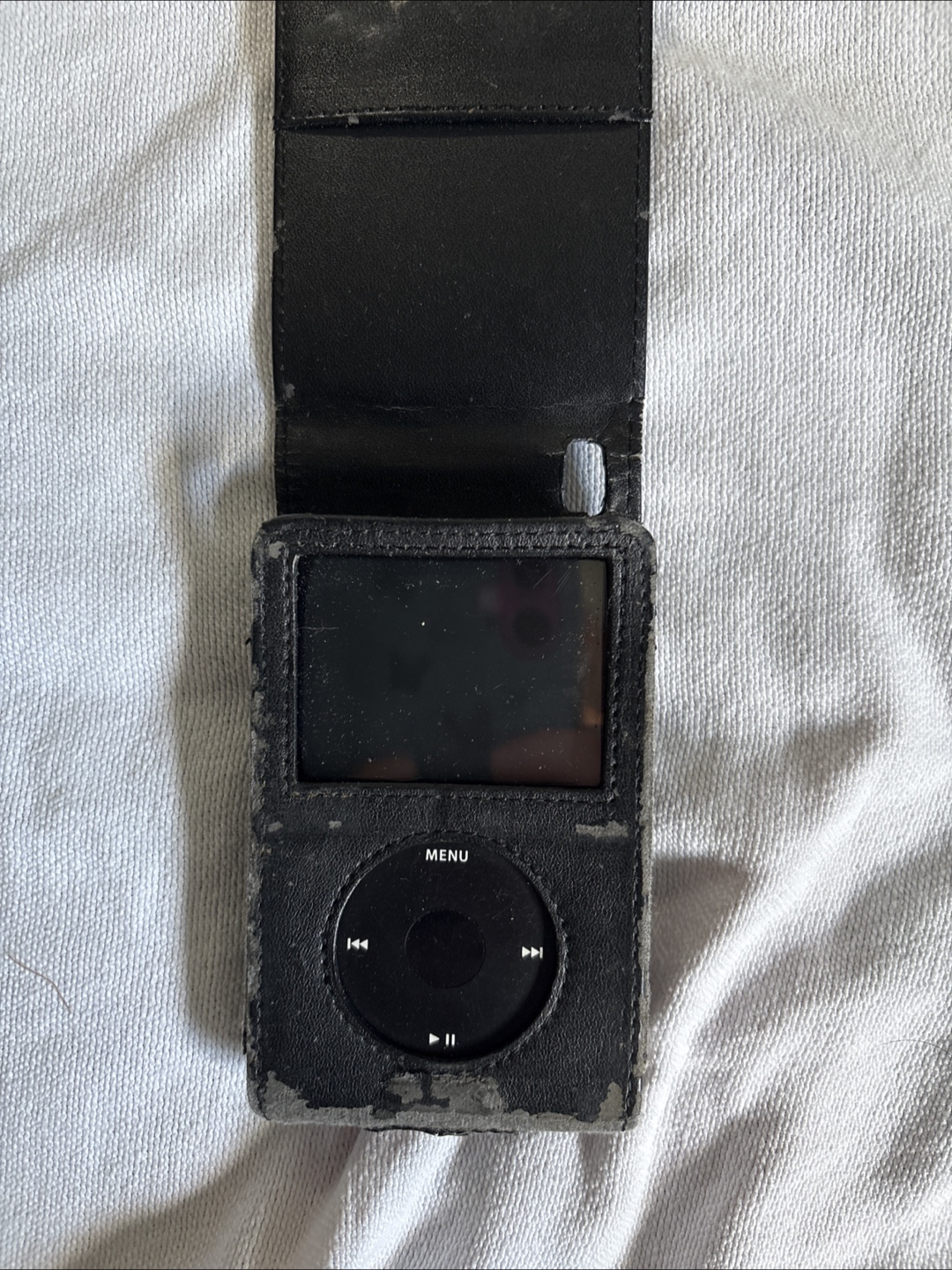 iPod Classic with Leather Case