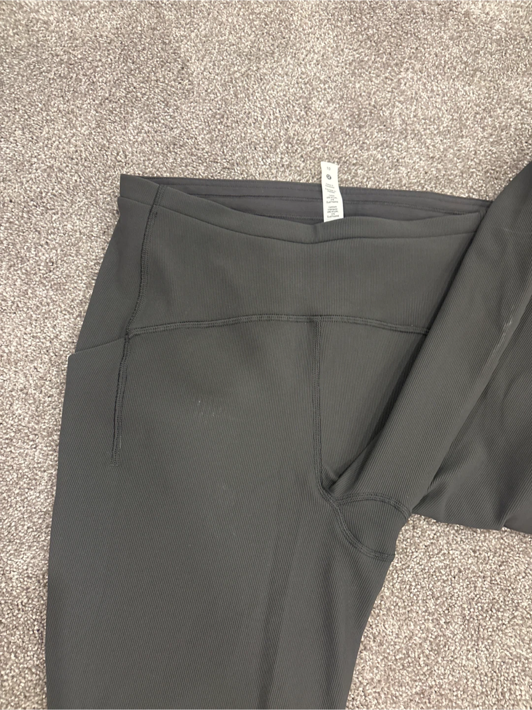 Lululemon Groove Pant Ribbed Size 10 - photo 4
