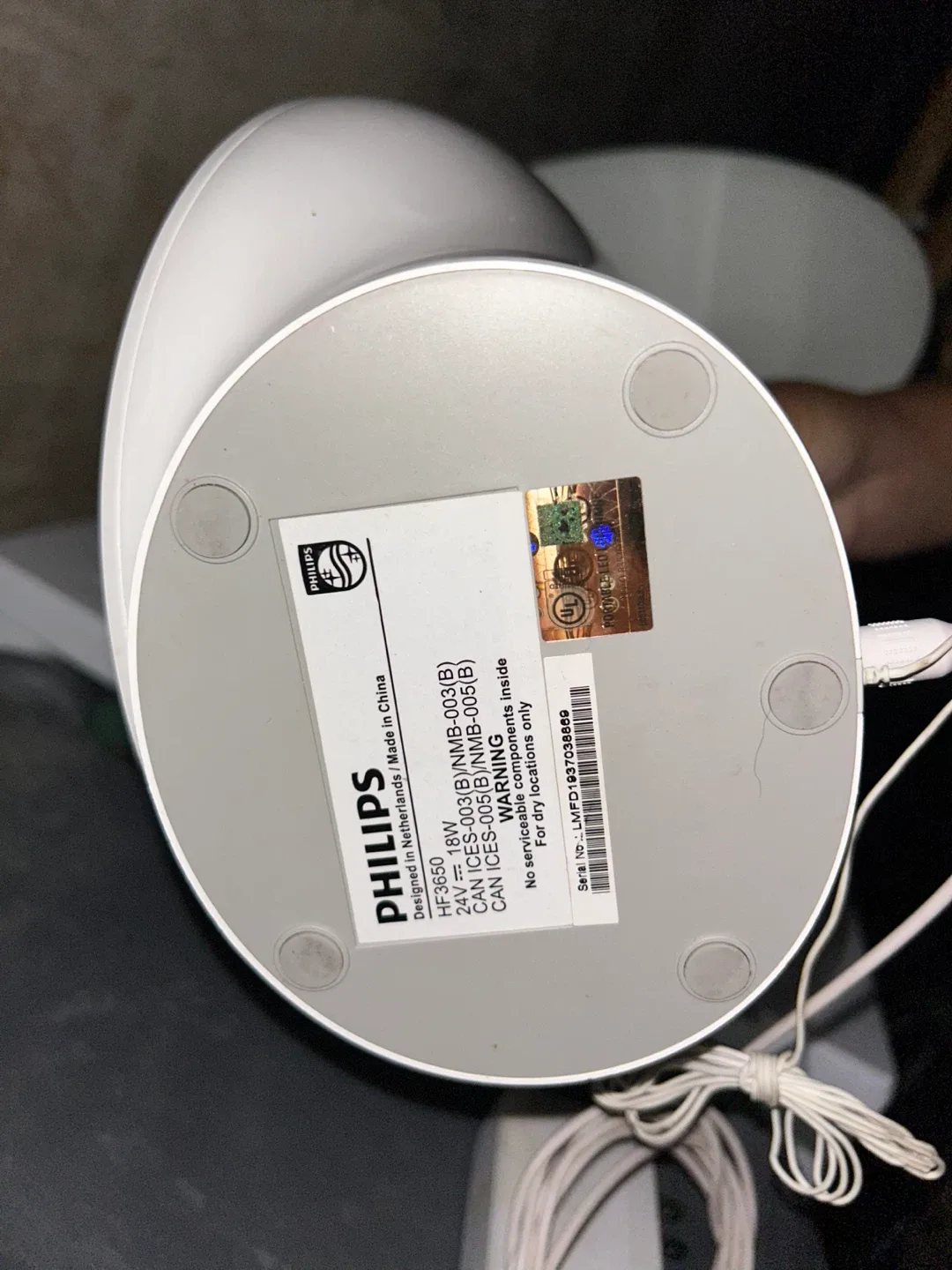 Philips HF3650 Wake-Up Light image indicator(3)