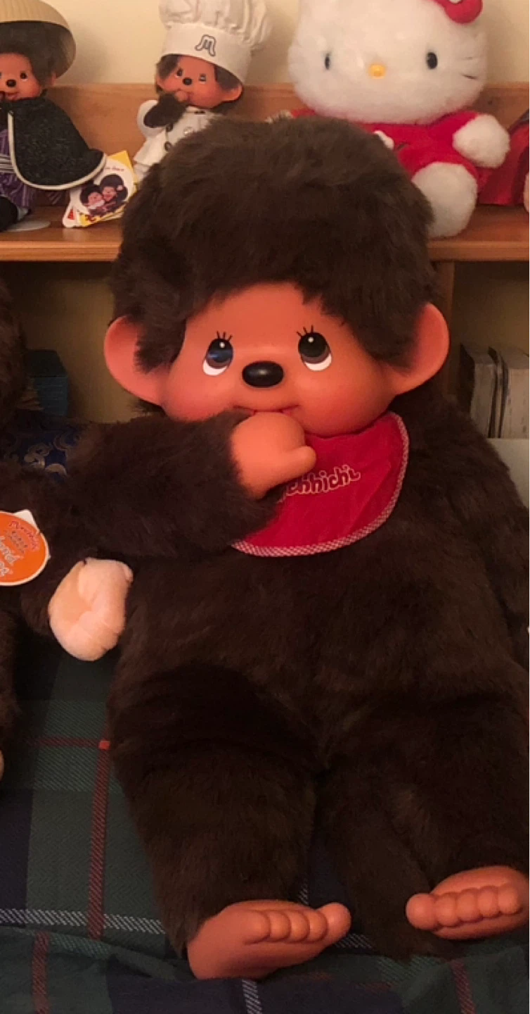 Monchhichi Premium Standard 2L Brown Plush - photo 3