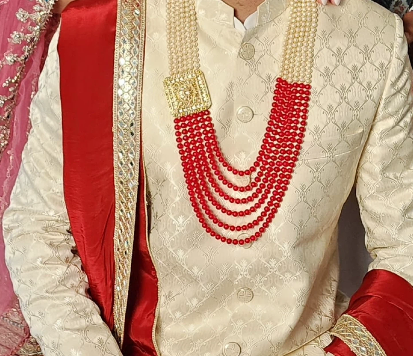 Men's Sherwani Suit with Shoes