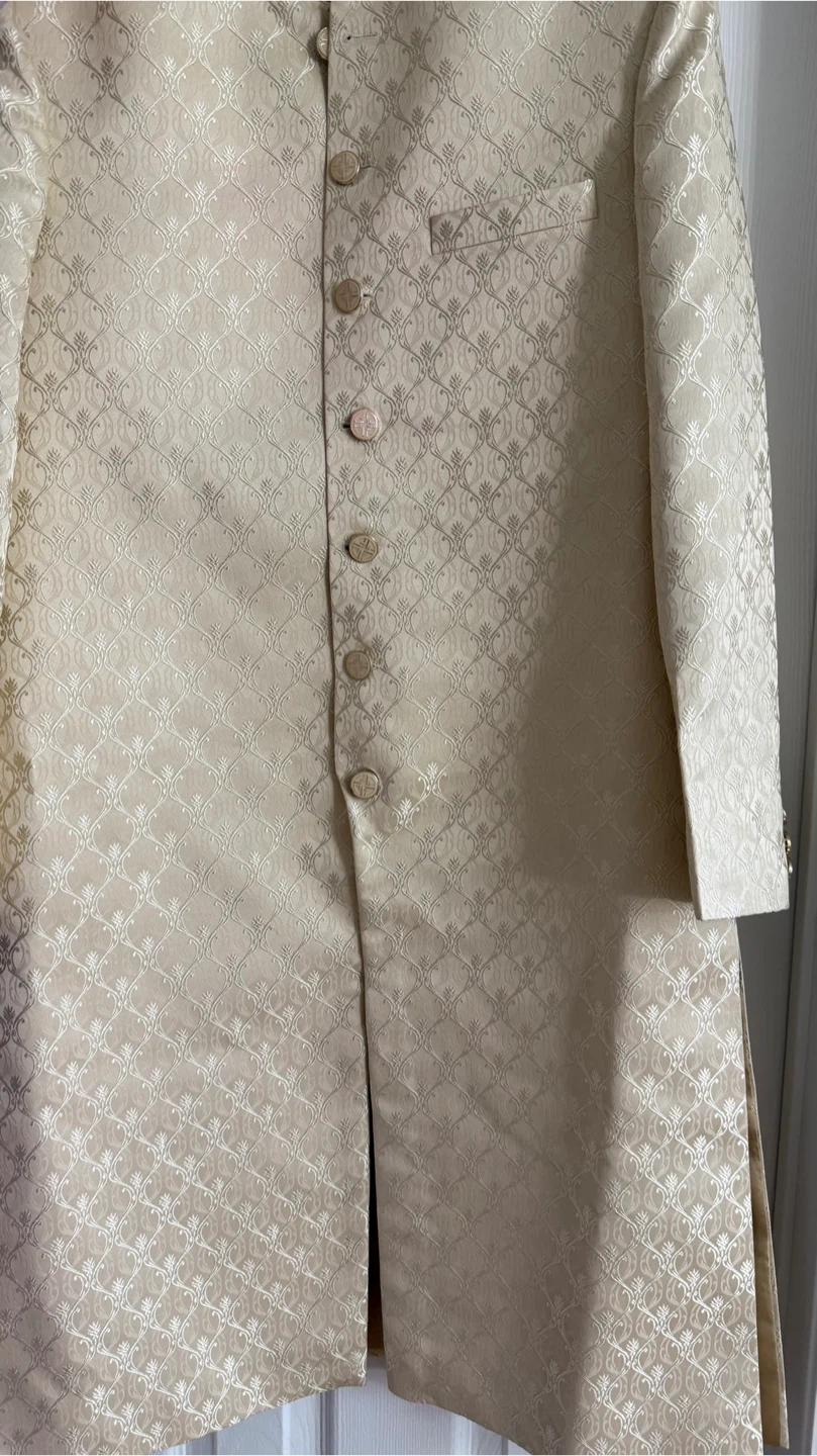 Men's Sherwani Suit with Shoes - photo 3