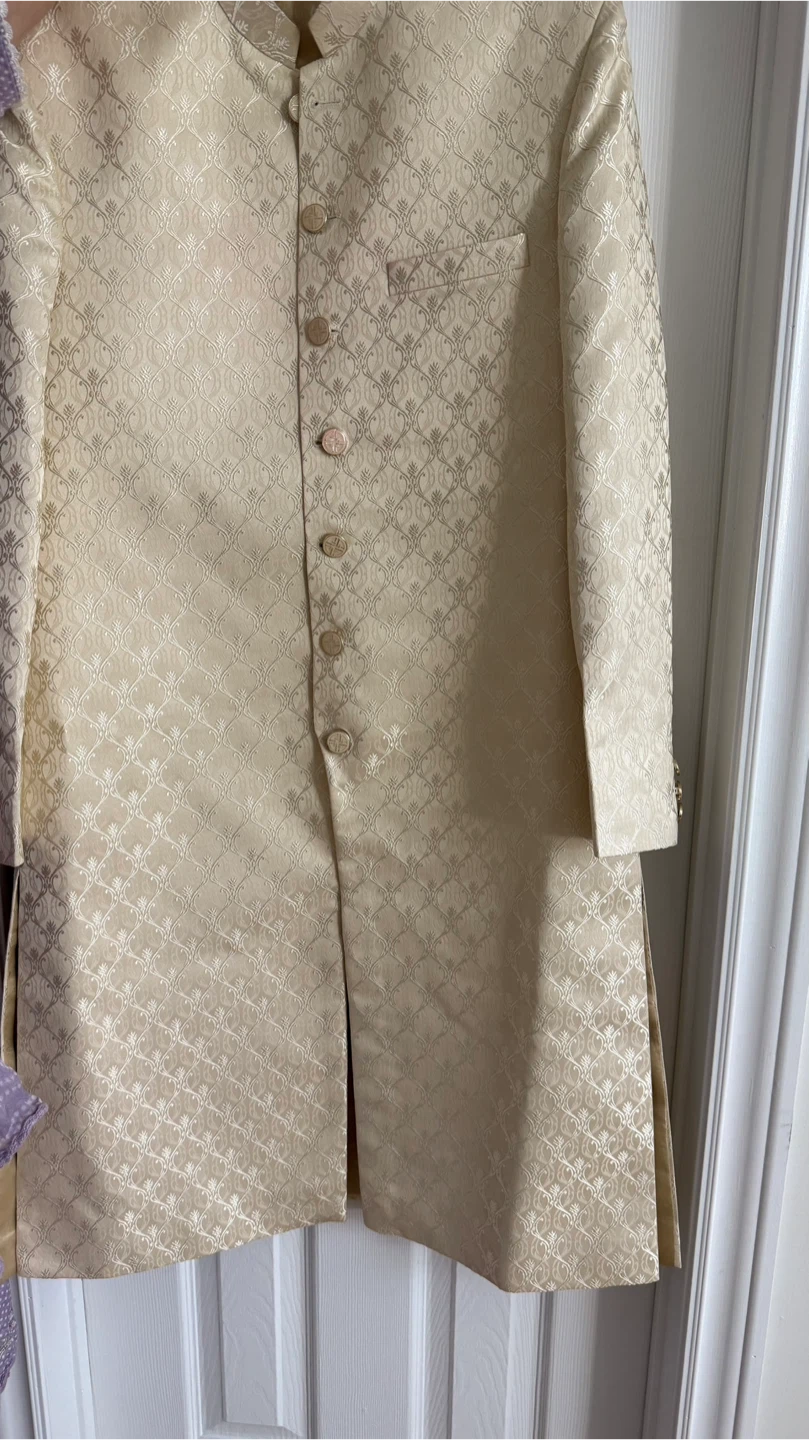 Men's Sherwani Suit with Shoes - photo 4
