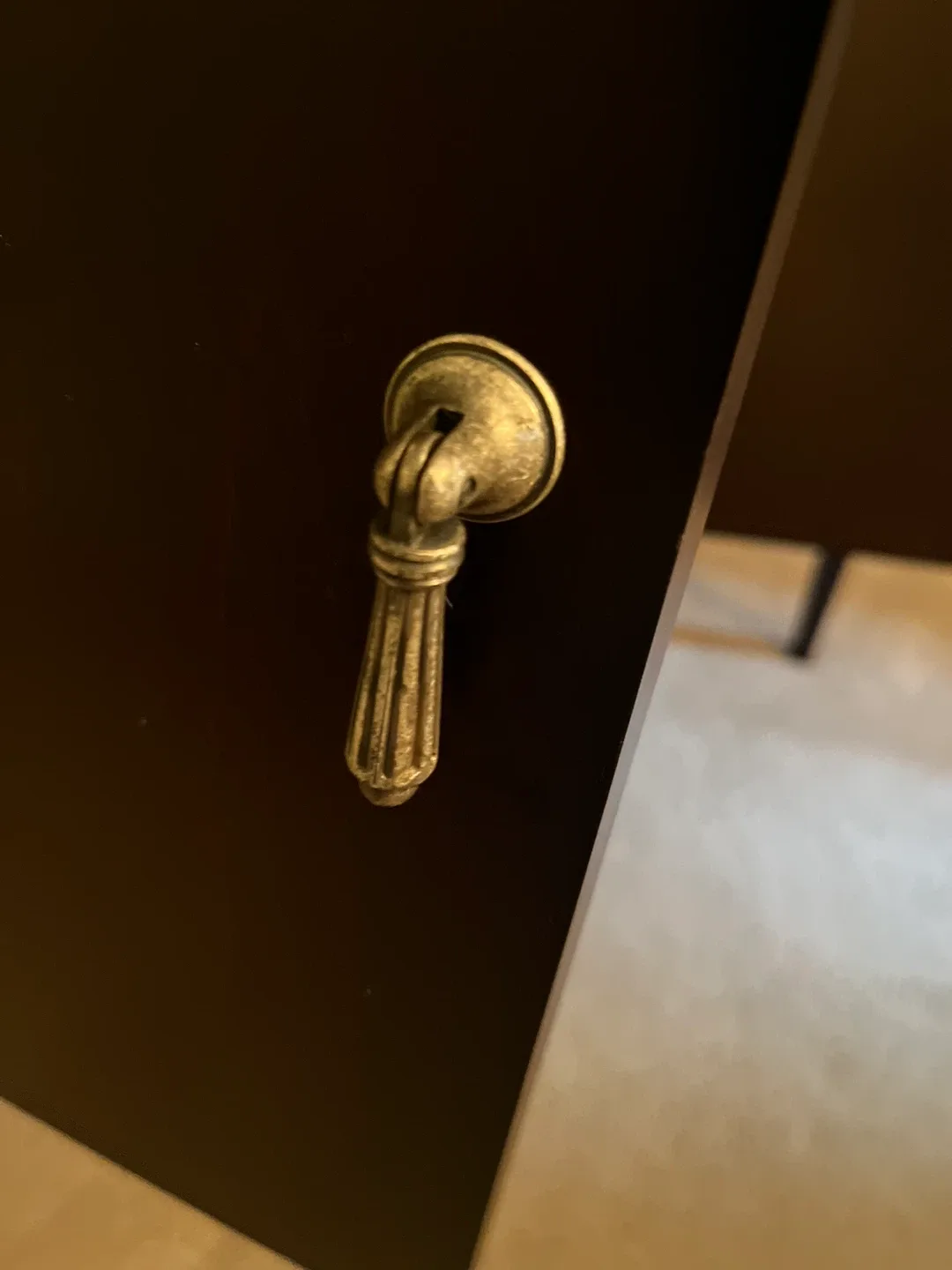 Classic Dark Wood Sideboard Cabinet image indicator(4)