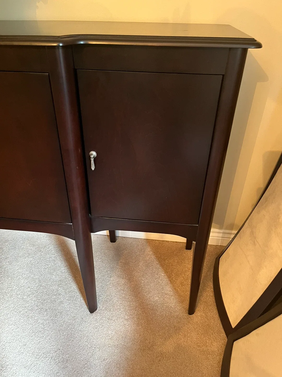 Classic Dark Wood Sideboard Cabinet image indicator(7)