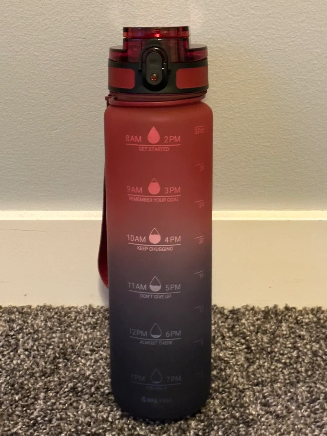 32oz BPA Free Water Bottle thumbnail