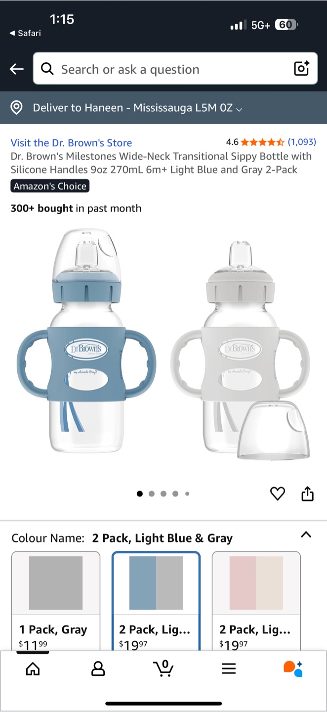 Dr. Brown's Sippy Bottles 2-Pack