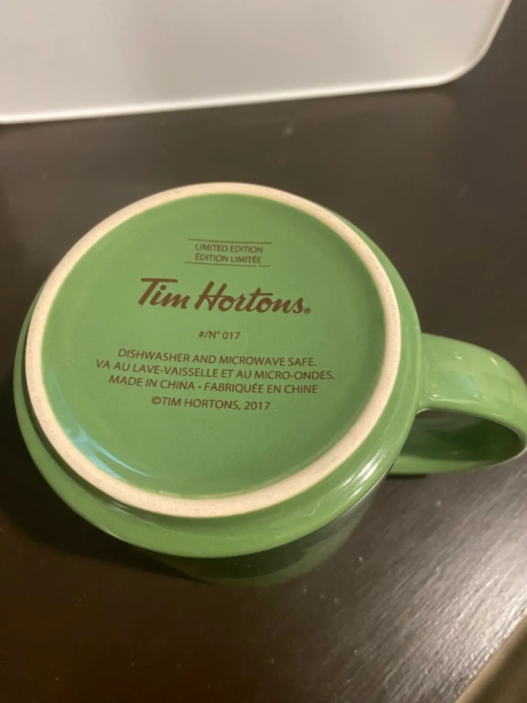 Tim Hortons Limited Edition Green Mug image indicator(3)