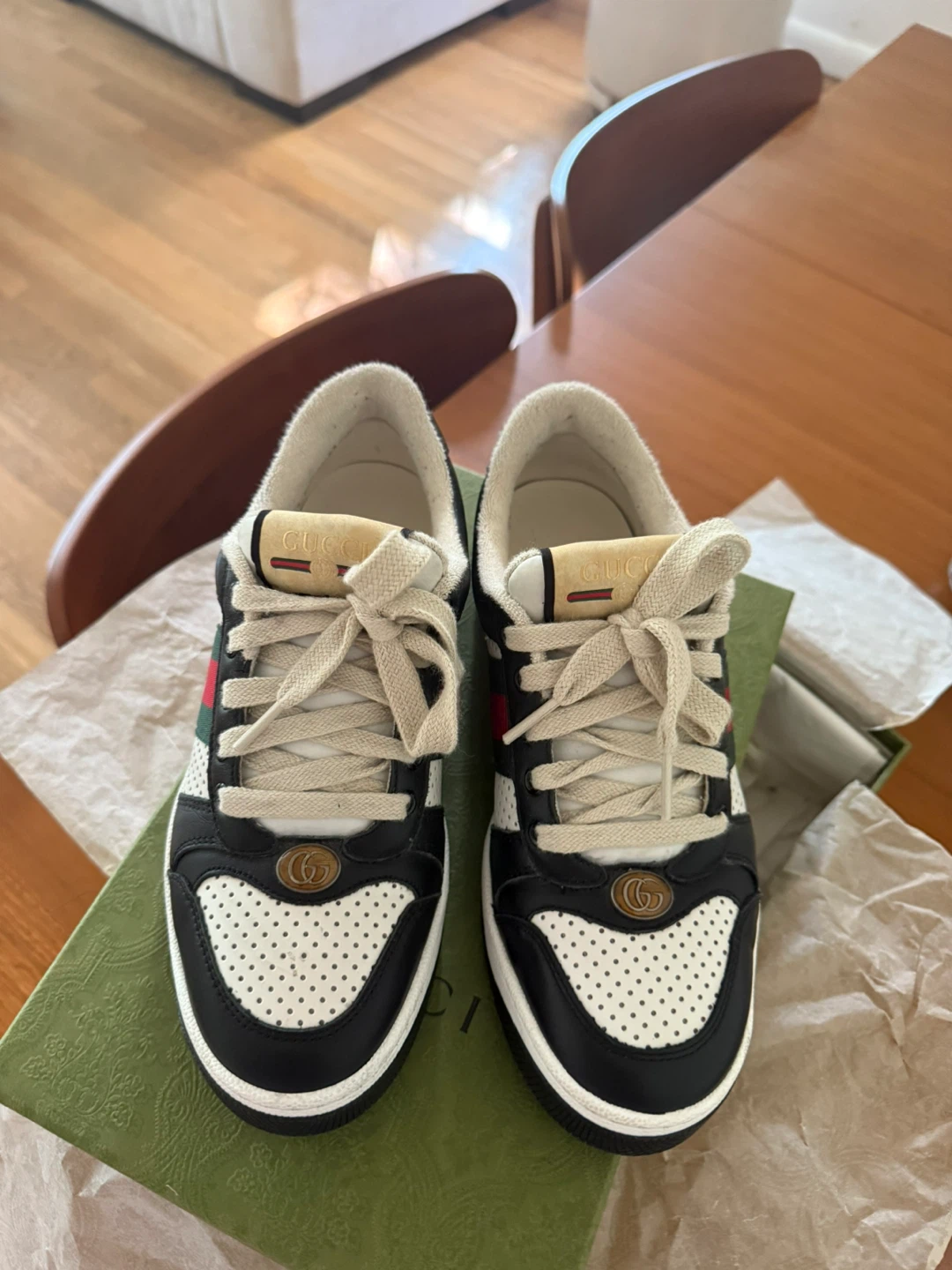 Gucci Screener Leather Sneaker - photo 3
