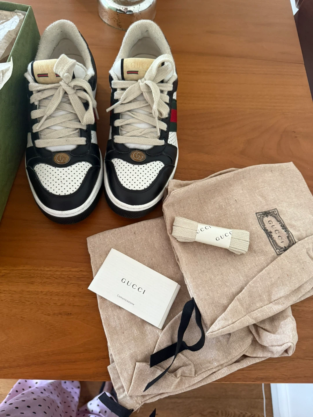 Gucci Screener Leather Sneaker - photo 2