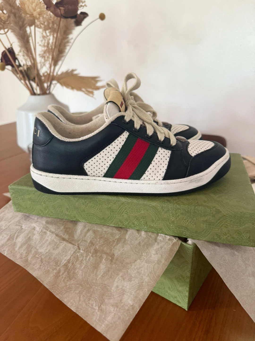 Gucci Screener Leather Sneaker - photo 4