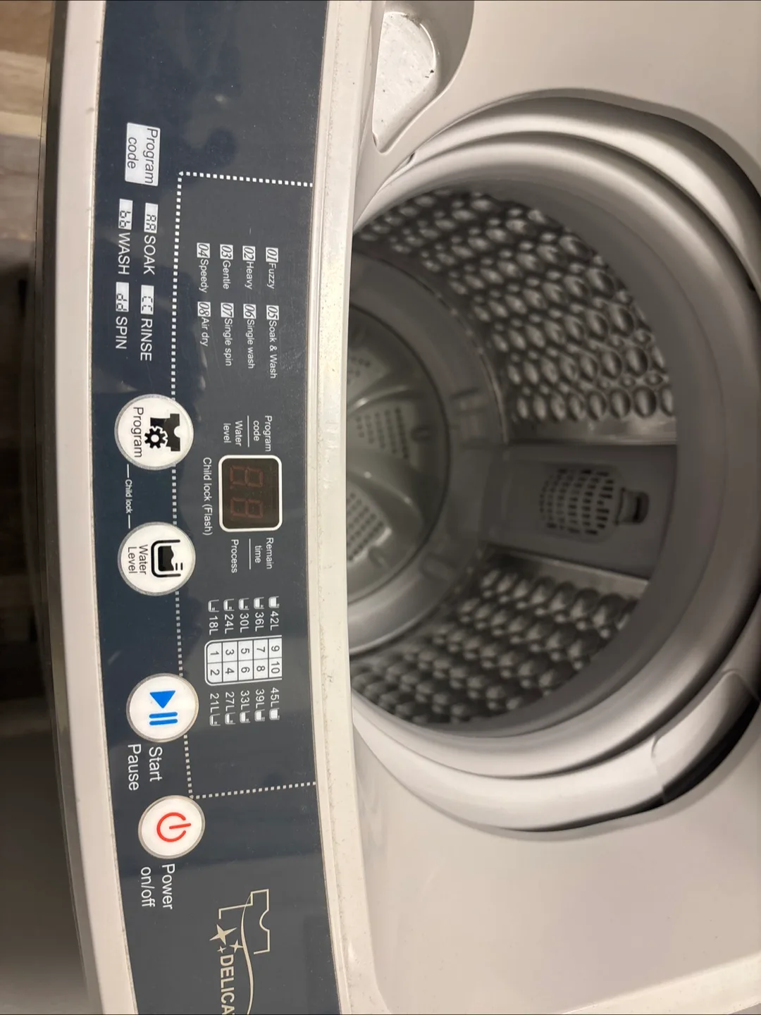 Giantex 2 in 1 Gray Portable Washing Machine image indicator(4)