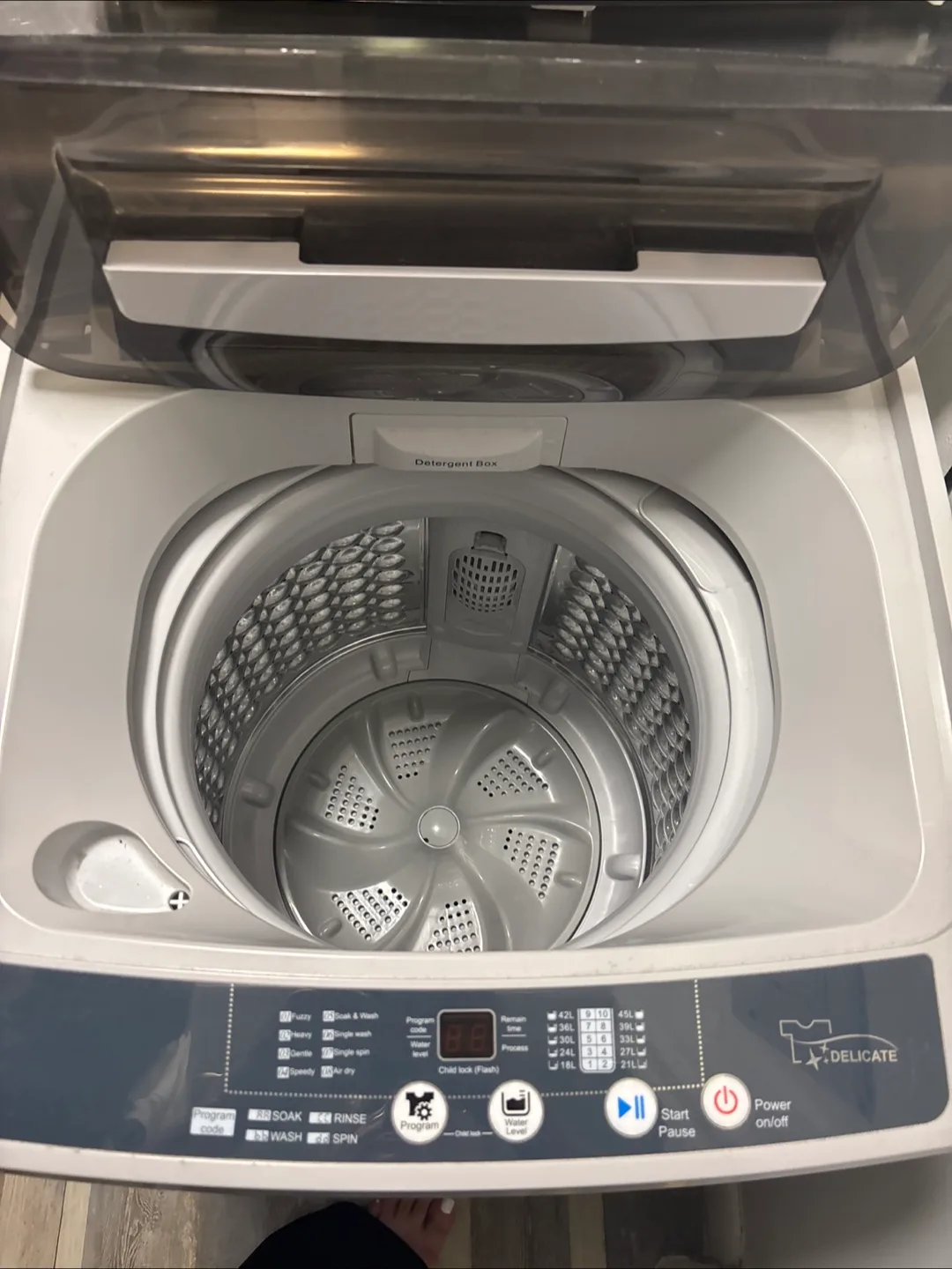 Giantex 2 in 1 Gray Portable Washing Machine image indicator(2)