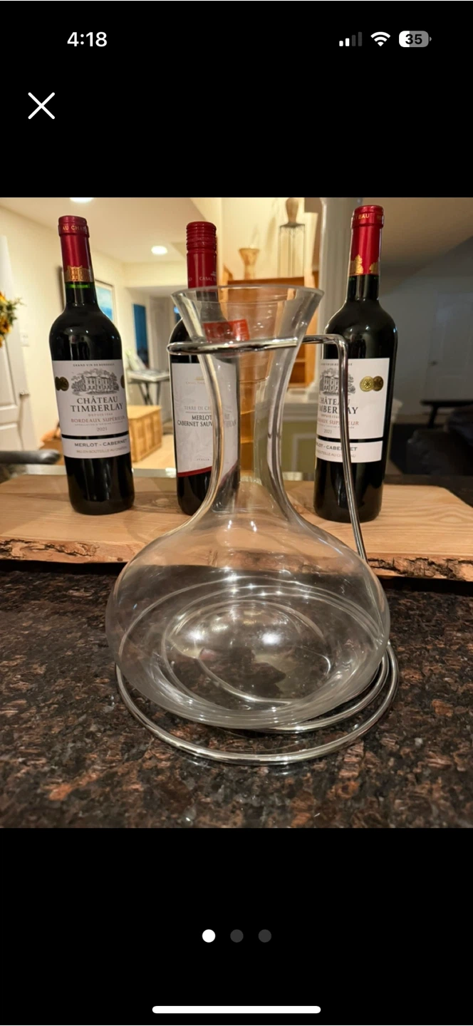 Home Presence Wine Decanter Set - 2 Piece