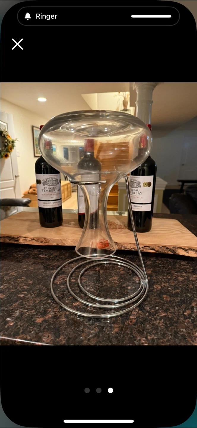 Home Presence Wine Decanter Set - 2 Piece - photo 2