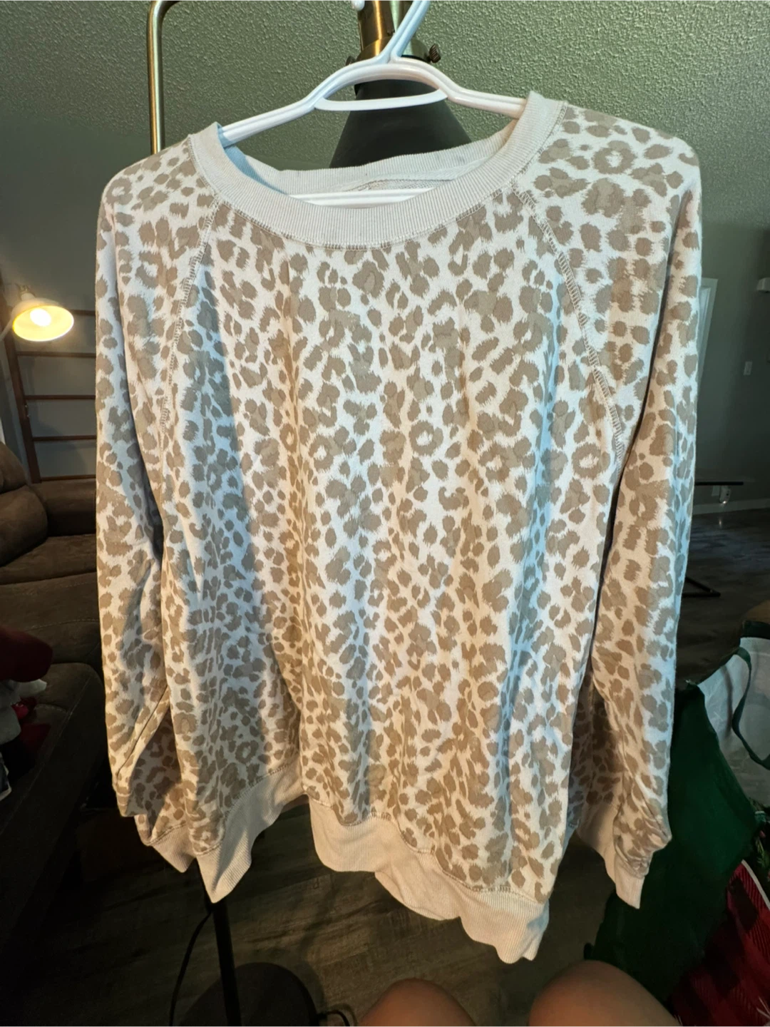 Old Navy Leopard Print Sweater