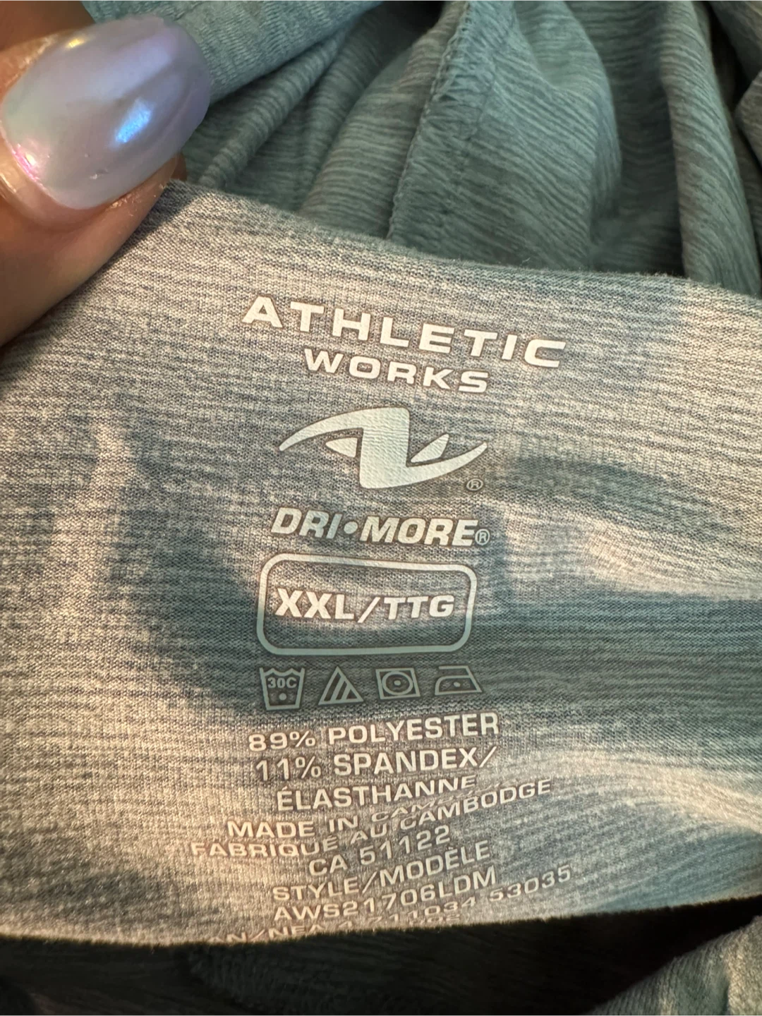 Athletic Works XXL Grey Pullover Hoodie - photo 2