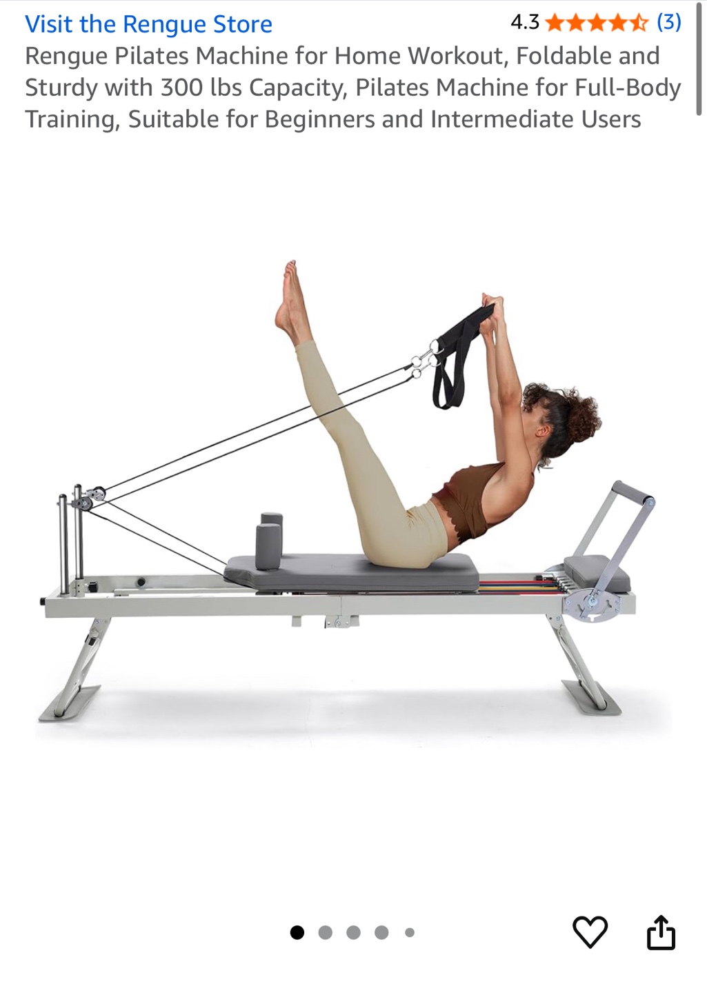 Pilates Reformer Machine - photo 5