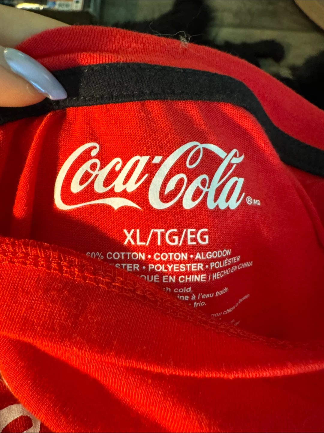 Coca-Cola Red Crop Top - Size XL - photo 2